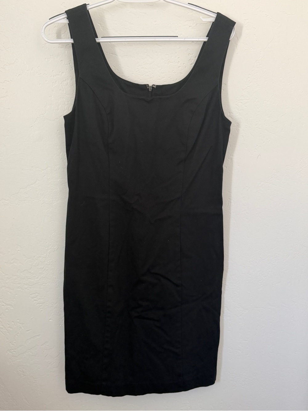 metrostyle Black Sleeveless Sheath Dress